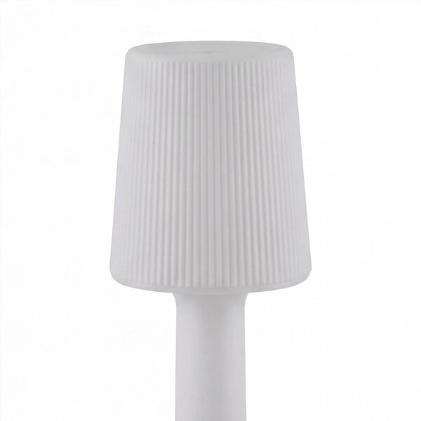 Lampadaire LED extérieur batterie 100 cm IP65 changement de couleur variateur