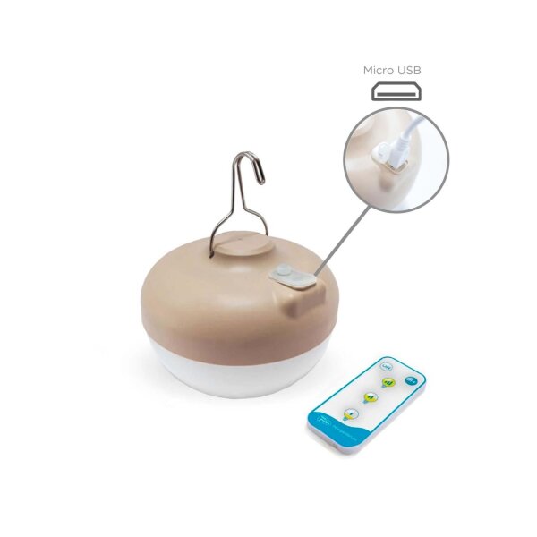 LED Campingleuchte Solar USB Akku Haken Magnet dimmbar IP54 CHERRY