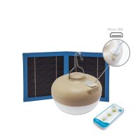 Lampe de camping LED solaire USB Crochet Aimant variable...