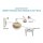 LED Campingleuchte Solar USB Akku Haken Magnet dimmbar IP54 CHERRY
