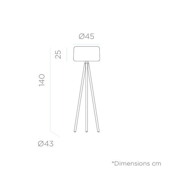LED Stehlampe außen IP65 140 cm Farbwechsel dimmbar