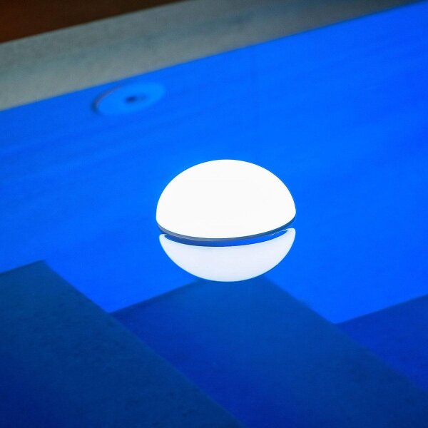 Lampe de camping LED Crochet Aimant Ø 11 cm Variateur de couleur