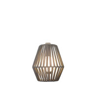Applique murale LED Outdoor Akku Lampe IP54 portable Taupe