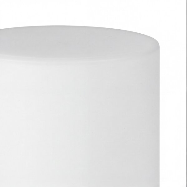 Lampadaire LED extérieur Blanc 165 cm IP65 4000 K Fiche Câble