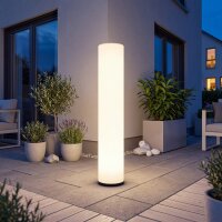 Colonne lumineuse LED extérieure avec fiche...