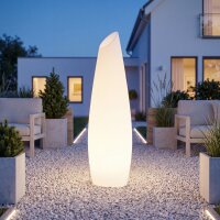Lampadaire LED extérieur 140 cm IP65 6000 K Fiche...