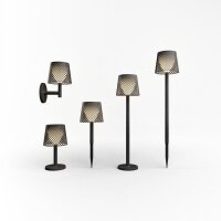 LED Lampe dextérieur solaire 5 en 1 Piquet de...