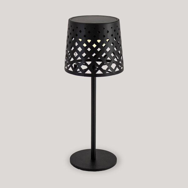 Lampe de table LED Solar Touch Dimmer sans fil portable 30 cm