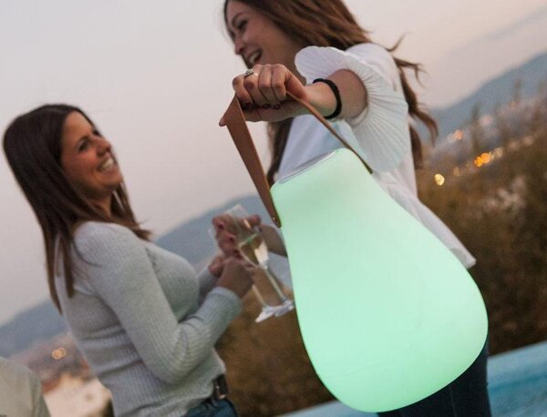 Lampe dextérieur avec haut-parleur Bluetooth RGBW Batterie portable