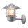 Robuste Wandleuchte RIVER in Silber Maritim IP44