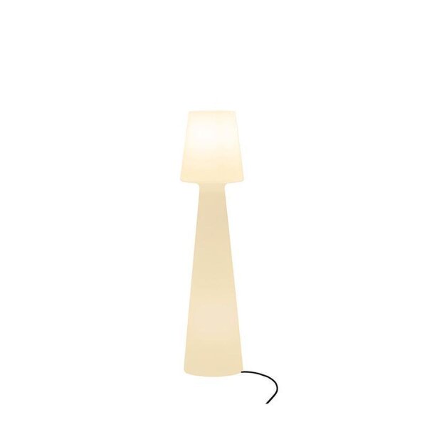 LED Stehlampe außen 2 m hoch Stecker Kabel 2700 K IP65