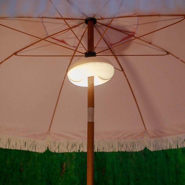 Lampe parasol LED Ø 20 cm Changement de couleur RGBWW Batterie