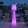 Lampadaire LED extérieur 110 cm IP65 Batterie Variateur de couleurs RGBW