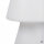 Lampe de table extérieure 45 cm IP65 Blanc E27 Fiche Câble 6000K