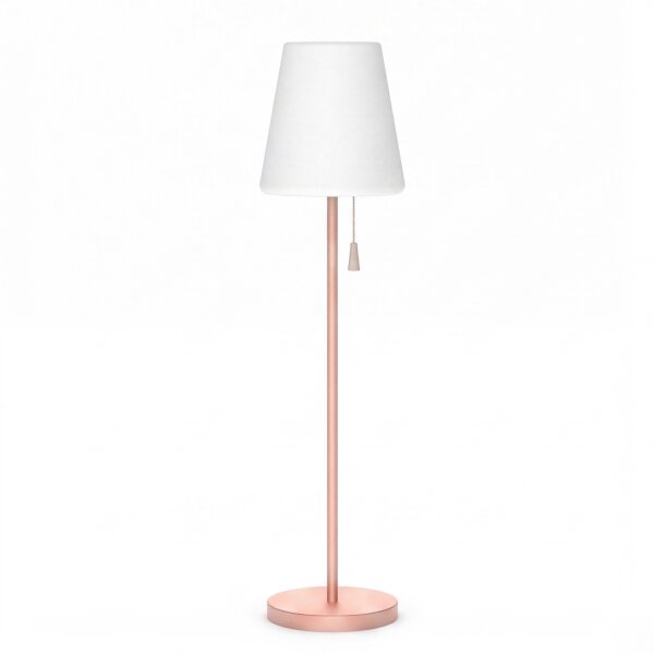 LED Lampadaire Variateur de couleur 3000-6500K Rose Blanc 177cm
