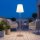 LED Lampadaire Variateur de couleur 3000-6500K Rose Blanc 177cm