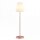 LED Lampadaire Variateur de couleur 3000-6500K Rose Blanc 177cm