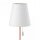 LED Lampadaire Variateur de couleur 3000-6500K Rose Blanc 177cm