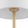 LED Stehlampe Solar 119cm Farbwechsel Dimmer Messing Weiß IP65
