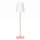 Lampadaire solaire LED 177 cm changement de couleur rose blanc IP65