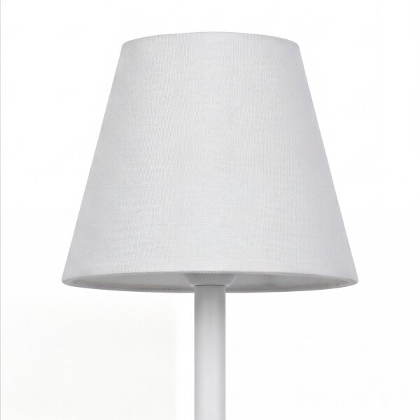 Lampe de table LED sans fil Touch Dimmer 32 cm IP44 blanc 4000K