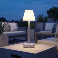Lampe de table LED extérieure sans fil 32 cm Touch...