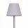 LED Tischleuchte außen kabellos 32 cm Touch Dimmer Grau Weiß