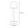 LED Tischleuchte außen kabellos 32 cm Touch Dimmer Grau Weiß