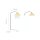 Lampe dextérieur LED Accu 155 cm 2-en-1 IP54 Herbe de mer Métal