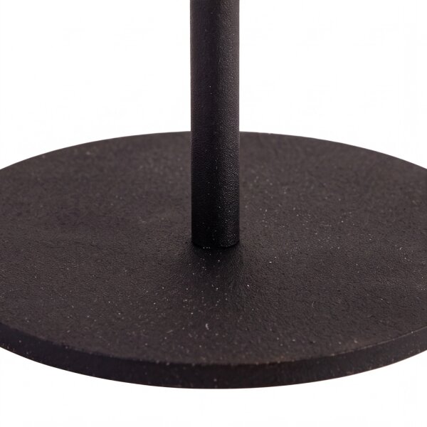 Tragbare LED Tischleuchte Solar Holz Metall 36 cm IP54 2700K