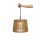 Suspension extérieure LED Accu Bois Ø 39 cm IP54 2700 K dimmable