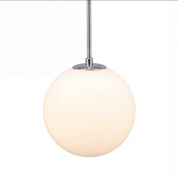 LED Hängelampe außen IP44 Ø 25 cm Weiß Kugel 3000-6500 K