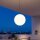 LED Hängelampe außen IP44 Ø 25 cm Weiß Kugel 3000-6500 K