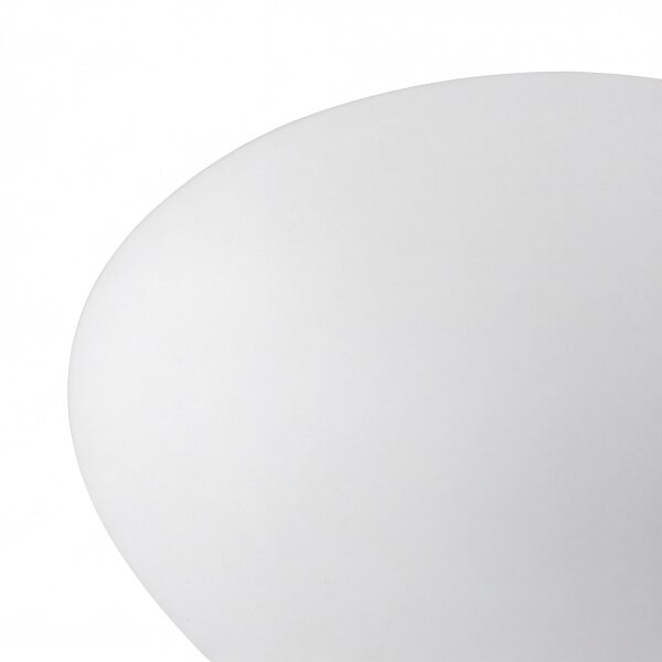 LED Dekolampe Garten Steindesign 40cm Solar Farbwechsel Dimmer