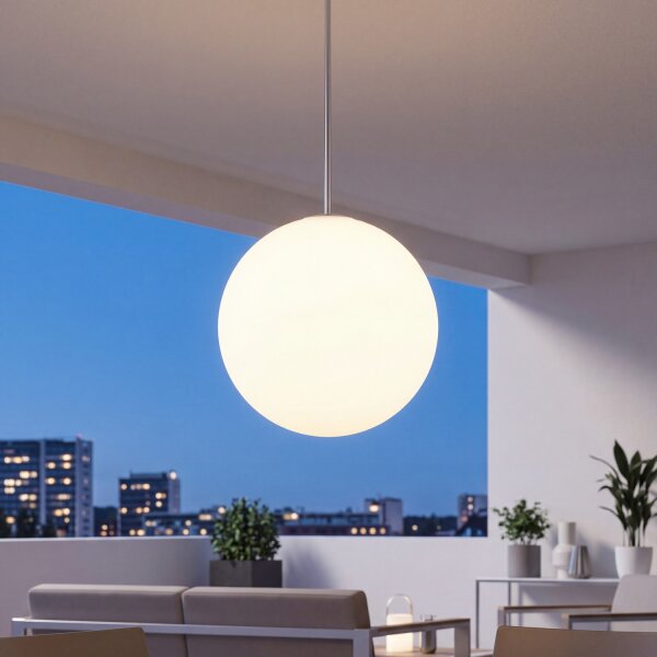 Suspension LED Abat-jour sphérique Ø 35 cm IP44 3000-6500 K Outdoor