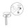 Suspension LED Abat-jour sphérique Ø 35 cm IP44 3000-6500 K Outdoor