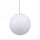 LED Hängelampe außen Farbwechsel 3000-6500K IP54 Ø 45 cm Kugel