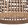 Suspension extérieure jonc de mer E27 IP44 Ø 33 cm Naturel Boho