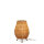 Tischleuchte Rattan H: 32,5 cm Dreibein Natur E27 FULDE