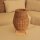 Tischleuchte Rattan H: 32,5 cm Dreibein Natur E27 FULDE