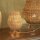 Tischleuchte Rattan H: 32,5 cm Dreibein Natur E27 FULDE