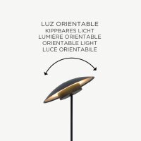 LED Tischleuchte Akku Touch 40 cm IP44 Anthrazit...