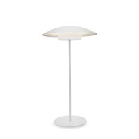 Lampe de table LED sans fil Akku Touch H : 40 cm IP44 Blanc