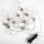 Guirlande lumineuse extérieure à LED avec fiche IP44 transparente 4,5m 2700K