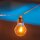 LED Solarlichterkette IP44 4,5 m lang 2700 K Transparent