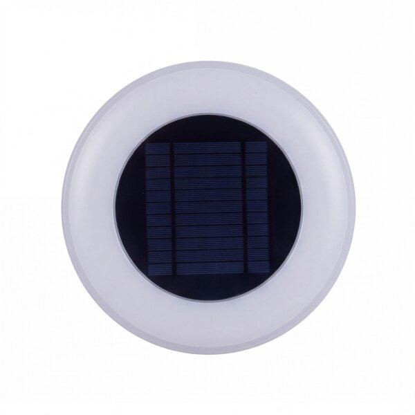 LED Solarleuchte Wand IP65 3500 K Ø 27 cm rund Fernbedienung