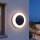 LED Solarleuchte Wand IP65 3500 K Ø 27 cm rund Fernbedienung