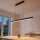 Suspension LED métal dimmable L : 100 cm noir Moderne