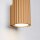 Wandlampe GU10 Modern aus Aluminium klein H: 10 cm in Gold