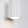 Wandlampe Weiß klein H: 10 cm GU10 aus Aluminium
